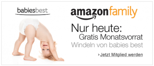 Amazon Gratiswindeln