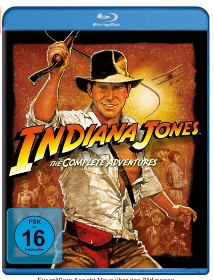 Indiana Jones - The Complete Adventures [Blu-ray]