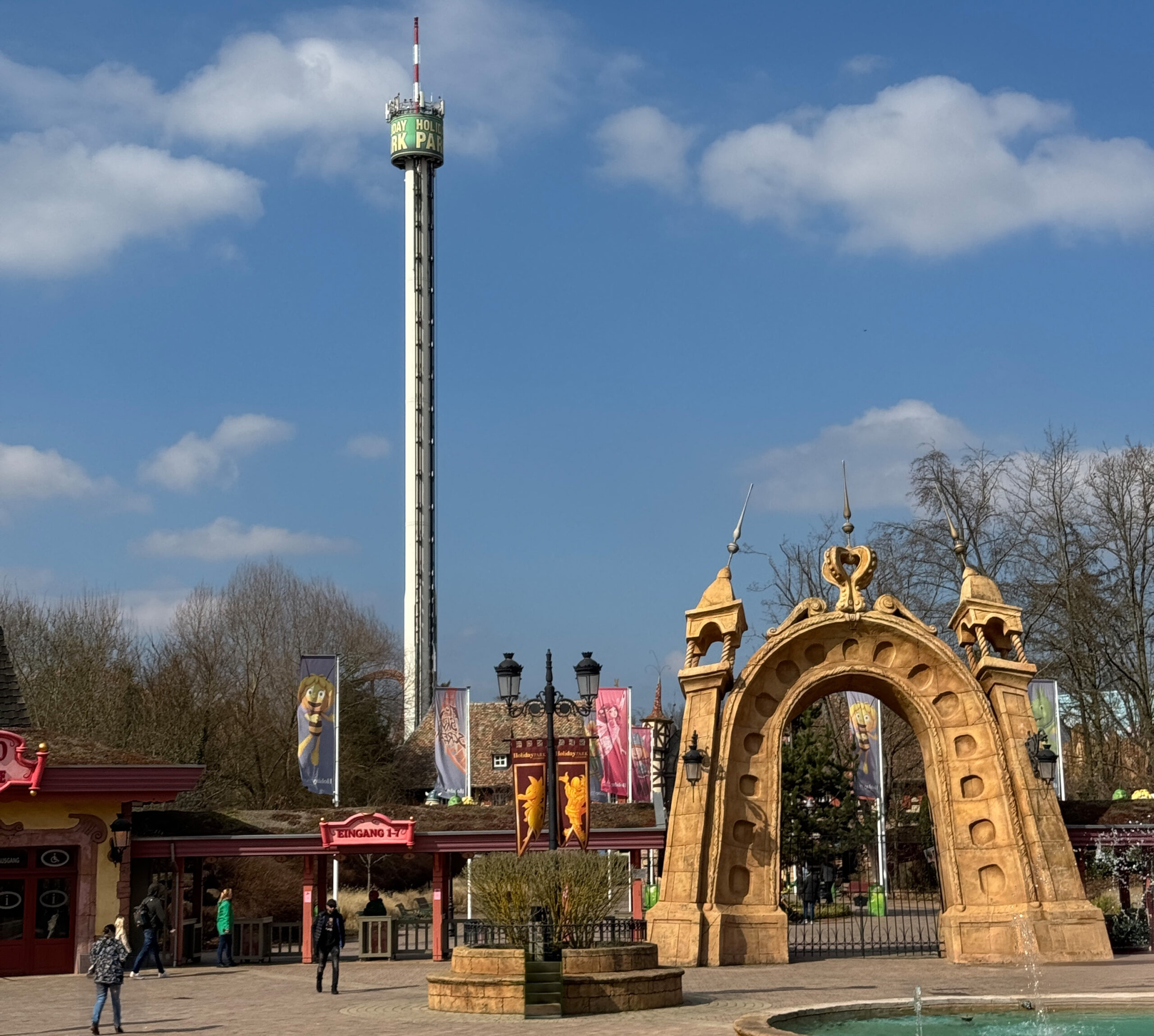Eingang Plopsaland Deutschland