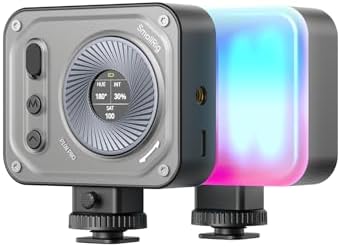 SMALLRIG Vibe P108 Pro RGB-Videoleuchte, Blitzschuhleuchte, 12 Effekte 4661