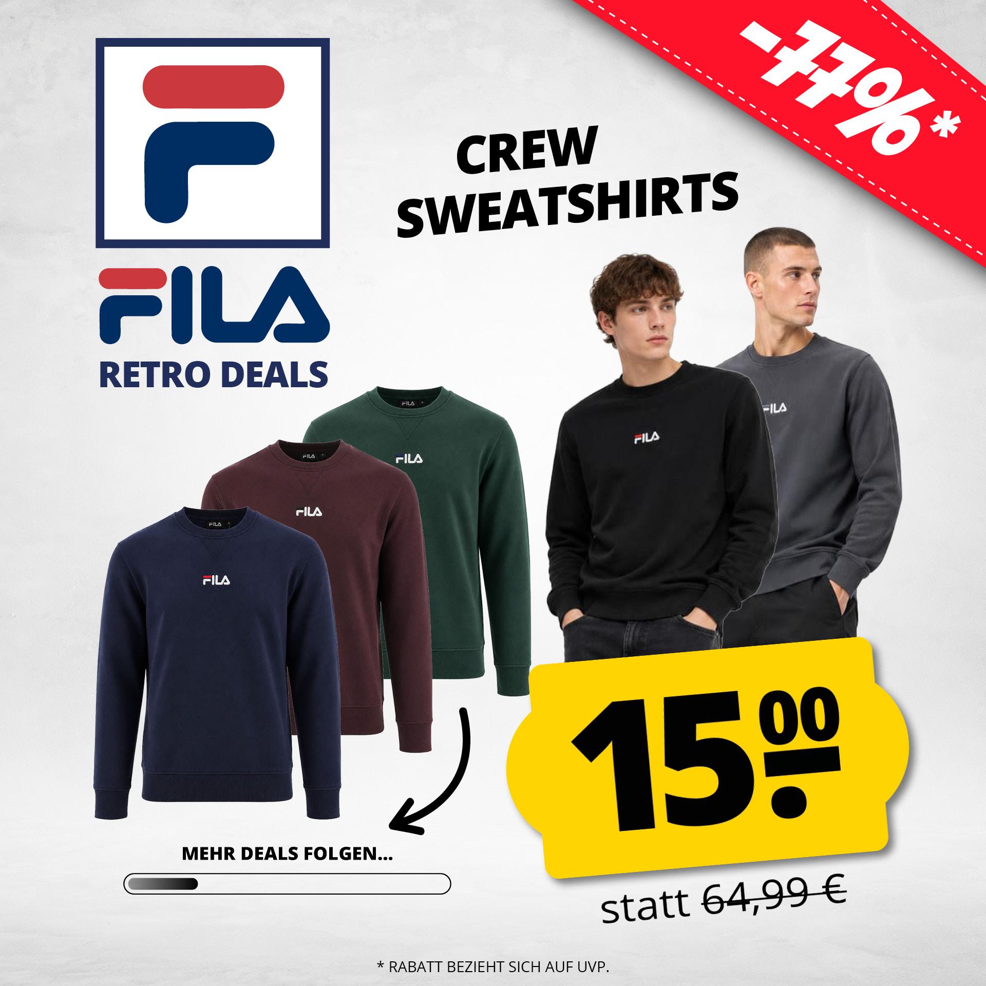 FILA Joey Retro Herren Crew Sweatshirt