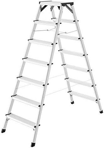 Hailo D60 StandardLine Alu-Doppelstufenleiter